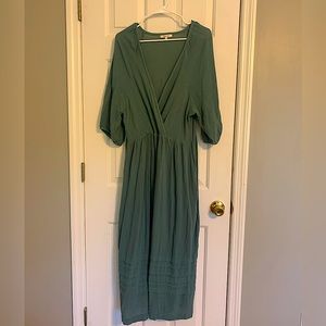 Madewell Puff-sleeve Dress